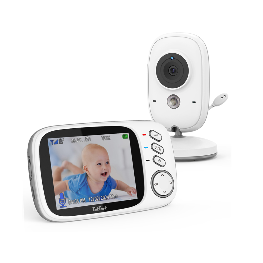 Outdoor Power Monitor - TakTark 3.2 Inch Wireless Video Baby