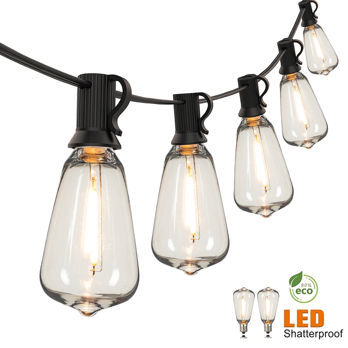 Outdoor Power Hub - 110V US Plug ST38 String Lights