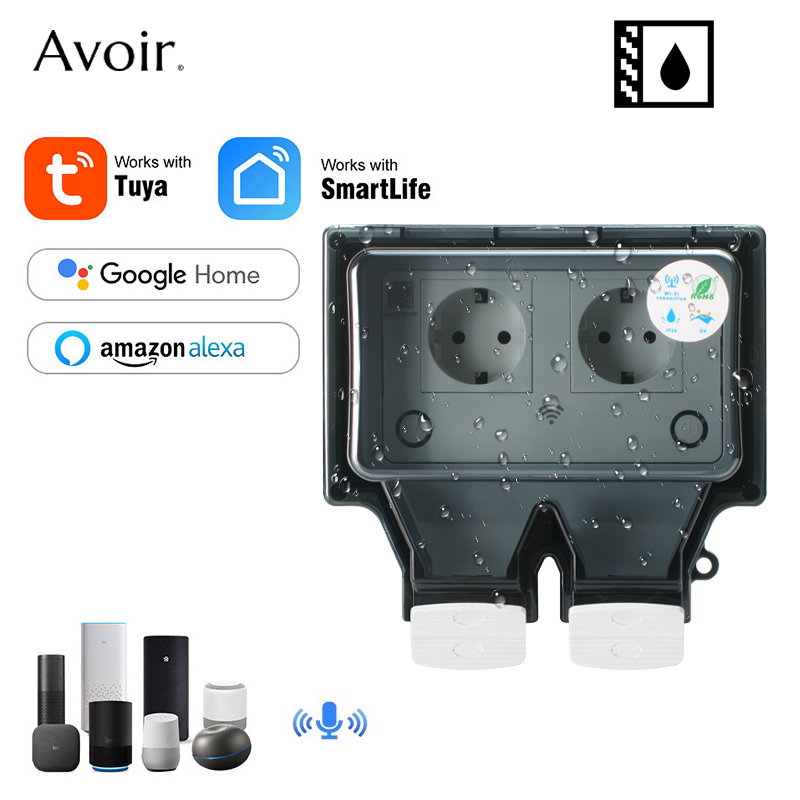 Avoir Tuya Wall Electrical Soc - огляд і ціна Outdoor Usb Power Strip