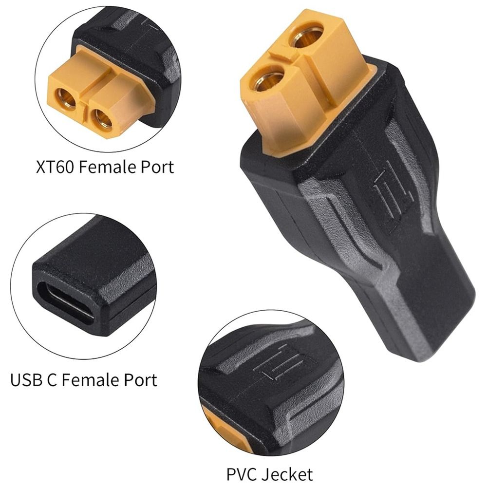 5525 7450 USB C to XT60 Adapte - огляд і ціна Outdoor Power Adapter Usb C