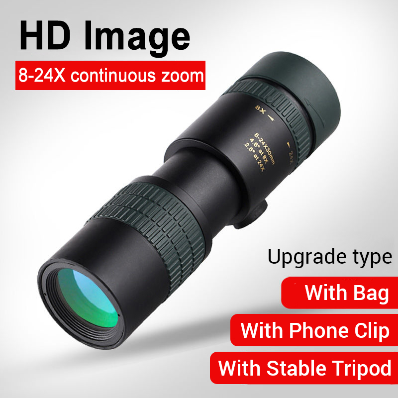 Powerful 8-24X30 Monoculars HD - огляд і ціна Quality Outdoor Power