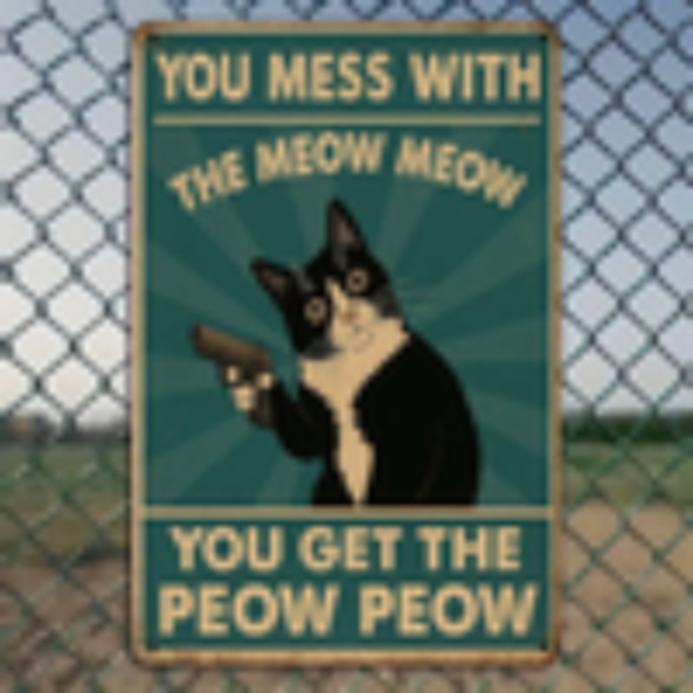 CIFBUY Vintage Funny Cat Alumi - огляд і ціна Outdoor Power Bar