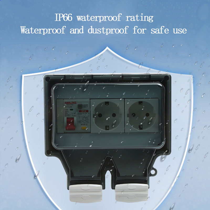 Outdoor Waterproof Socket 86 T - огляд і ціна Outdoor Power Hub