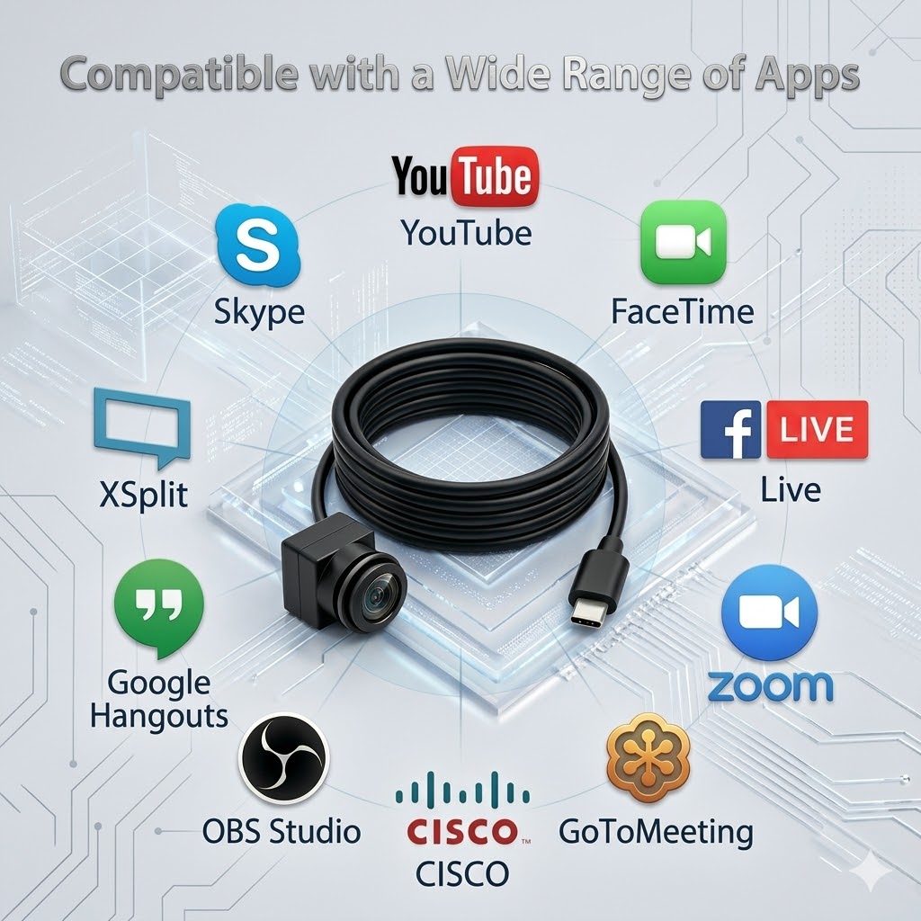 USB Type-C Mini Webcam with Mi - огляд і ціна Outdoor Usb Power Adapter