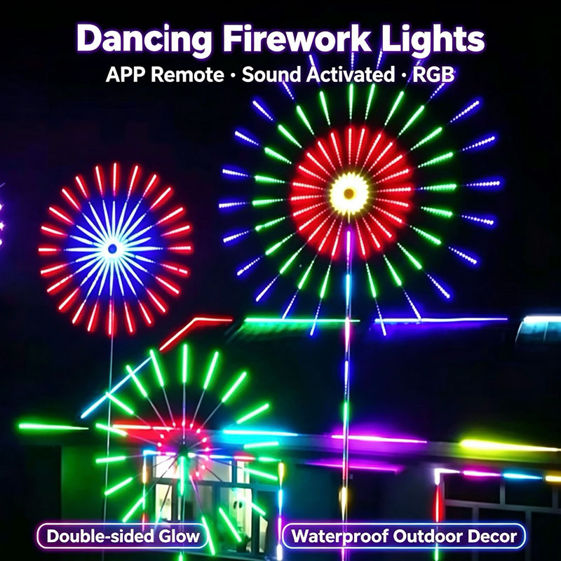 USB Powered RGBIC Firework LED - огляд і ціна Outdoor Usb Power Strip