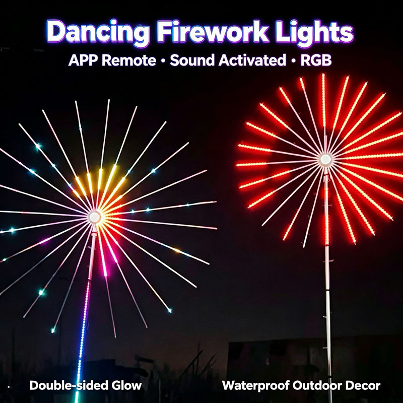 USB Powered RGBIC Firework LED - огляд і ціна Outdoor Usb Power Strip