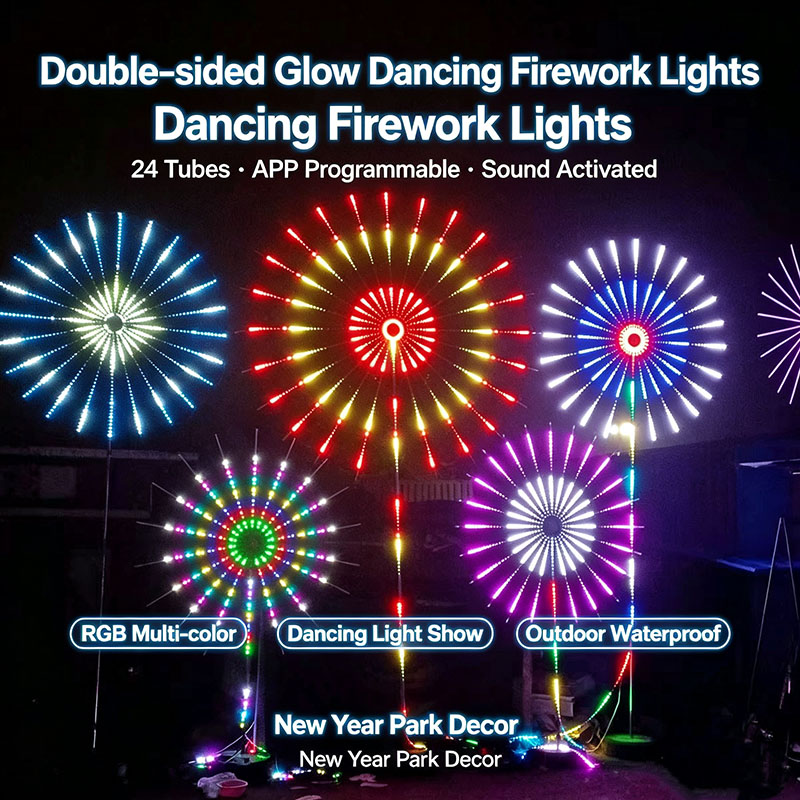 USB Powered RGBIC Firework LED - огляд і ціна Outdoor Usb Power Strip
