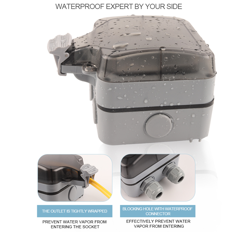 IP66 EU Germany Standard Water - огляд і ціна Outdoor Usb Power Strip