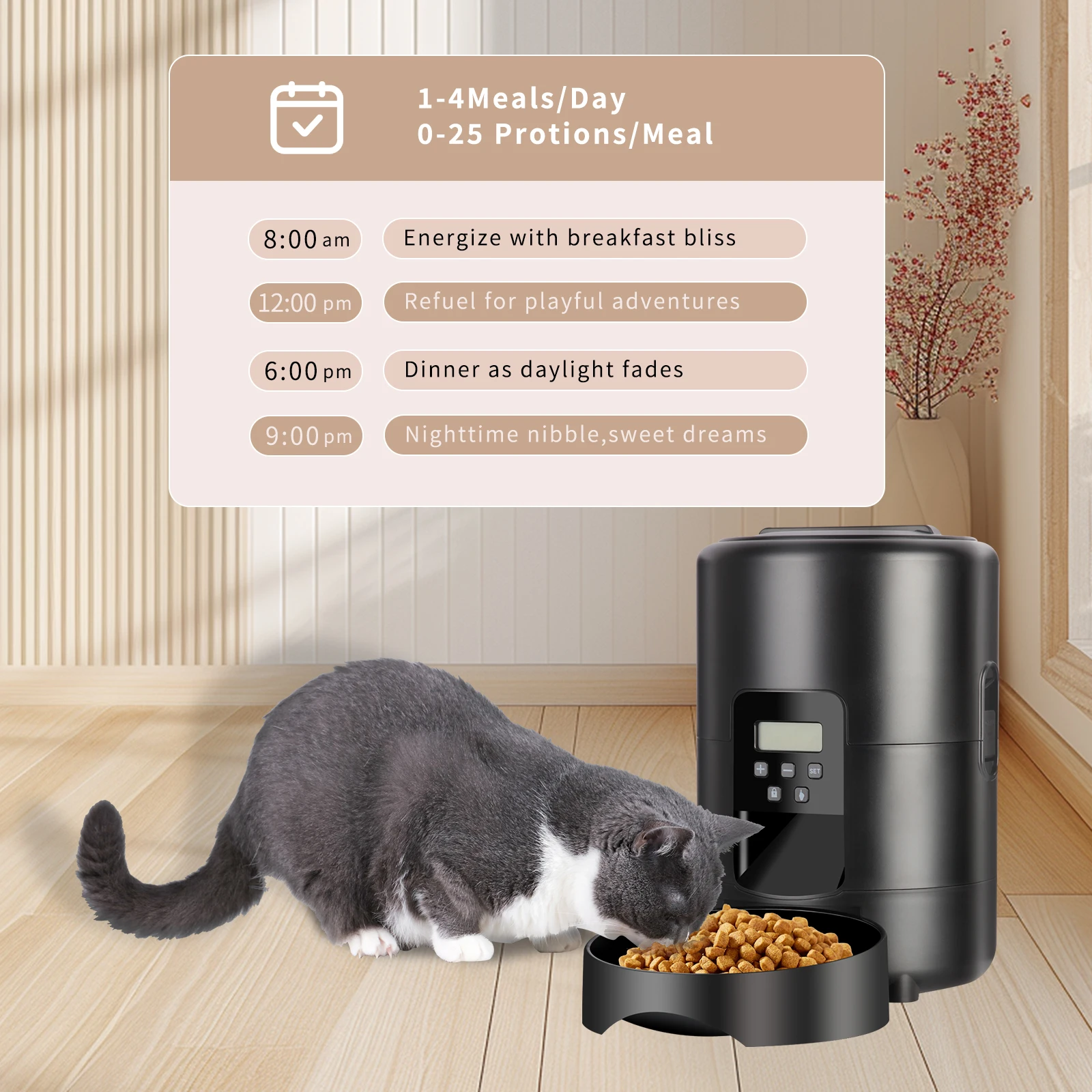2L APP Control Automatic Pet F - огляд і ціна Outdoor Usb Power Adapter