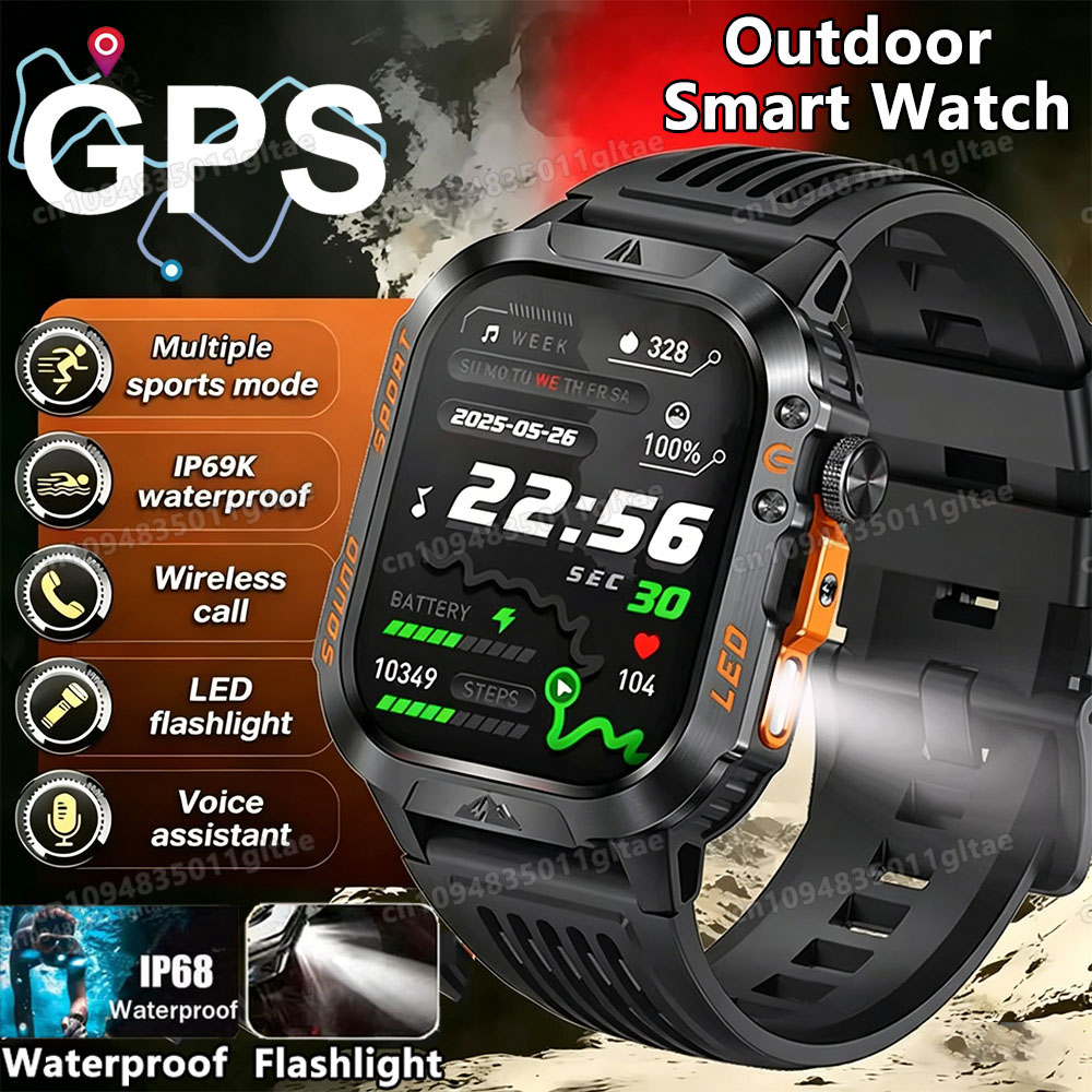 2026 New Military Smart Watch  - огляд і ціна Outdoor Power Monitor