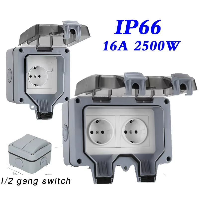 EU KR Outdoor Wall Waterproof  - огляд і ціна Outdoor Power Hub