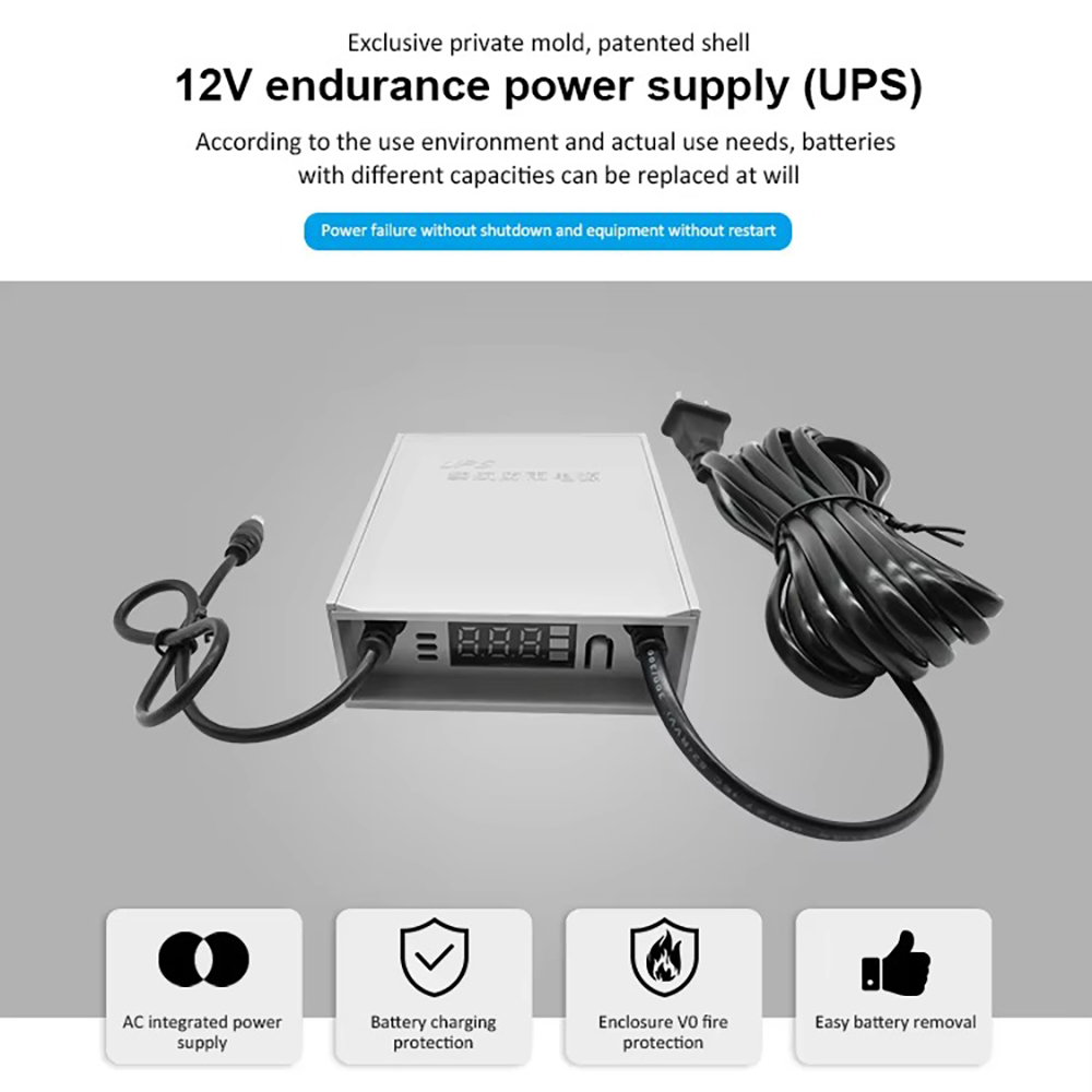 DIFANG 5400mAH UPS Powe Adapte - огляд і ціна Outdoor Uninterruptible Power Supply