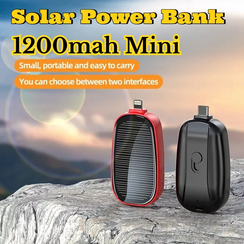 1200mAh Solar Mini Power Bank  - огляд і ціна Outdoor Power Hub
