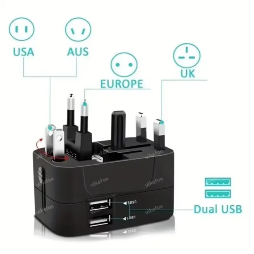 Foldable Universal Travel Powe - огляд і ціна Outdoor Usb Power Adapter