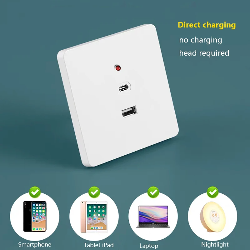 Black Universal Wall USB C Soc - огляд і ціна Outdoor Usb Power Strip