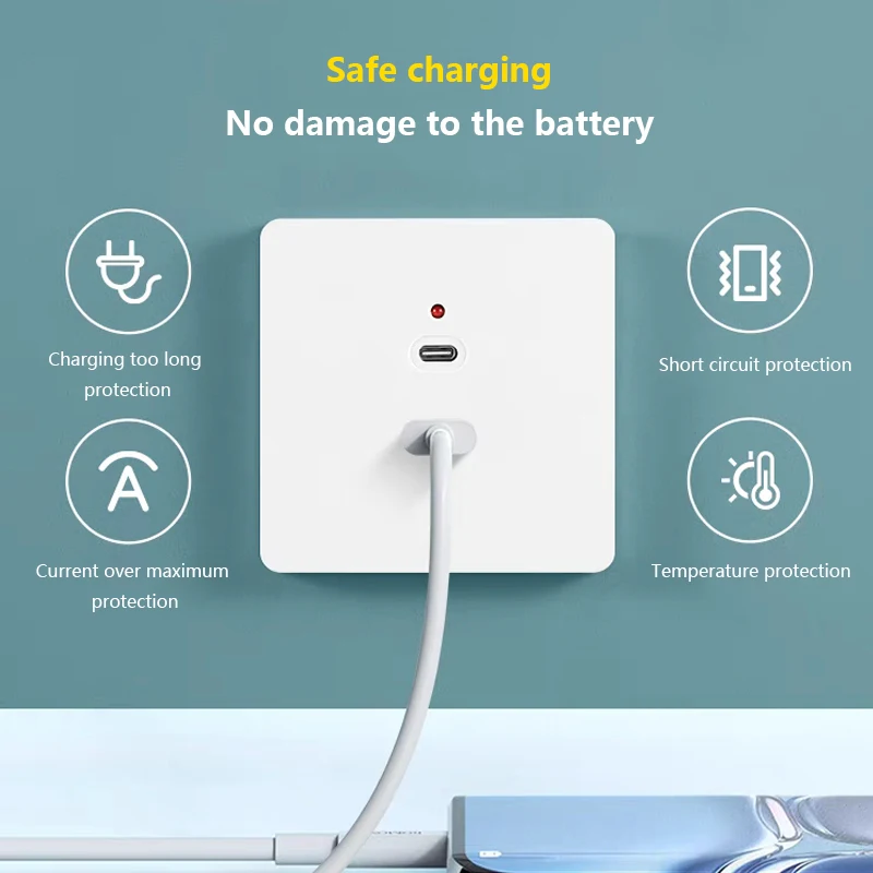 Black Universal Wall USB C Soc - огляд і ціна Outdoor Usb Power Strip