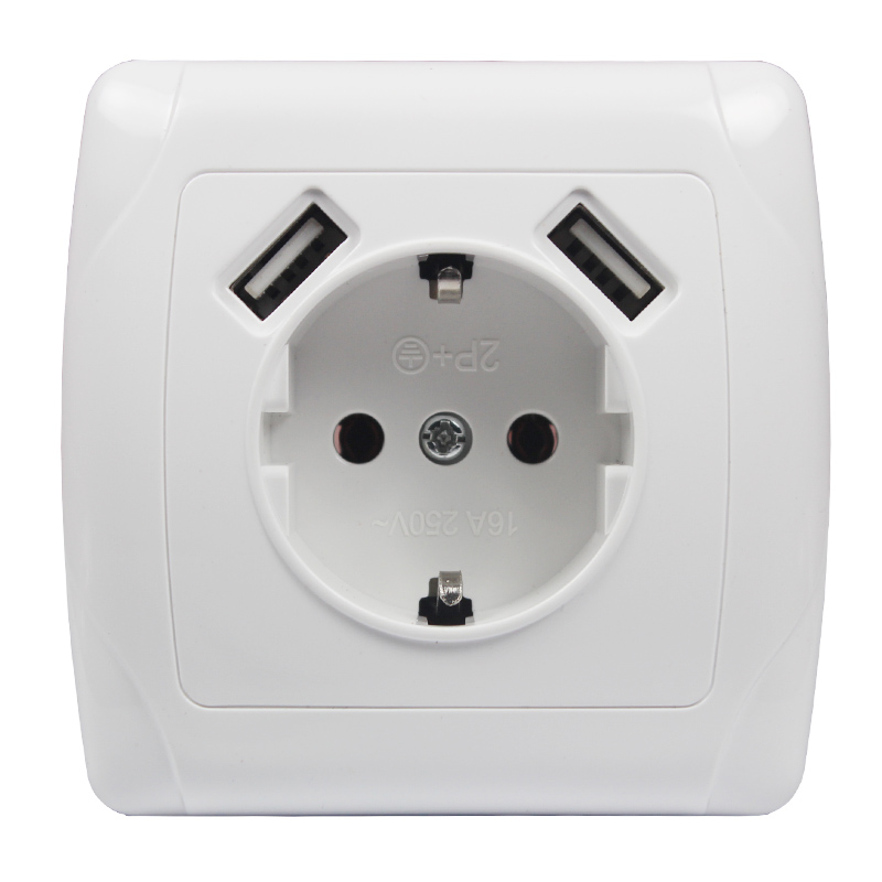 Wall electronic socket 5V2A eu - огляд і ціна Outdoor Usb Power Strip
