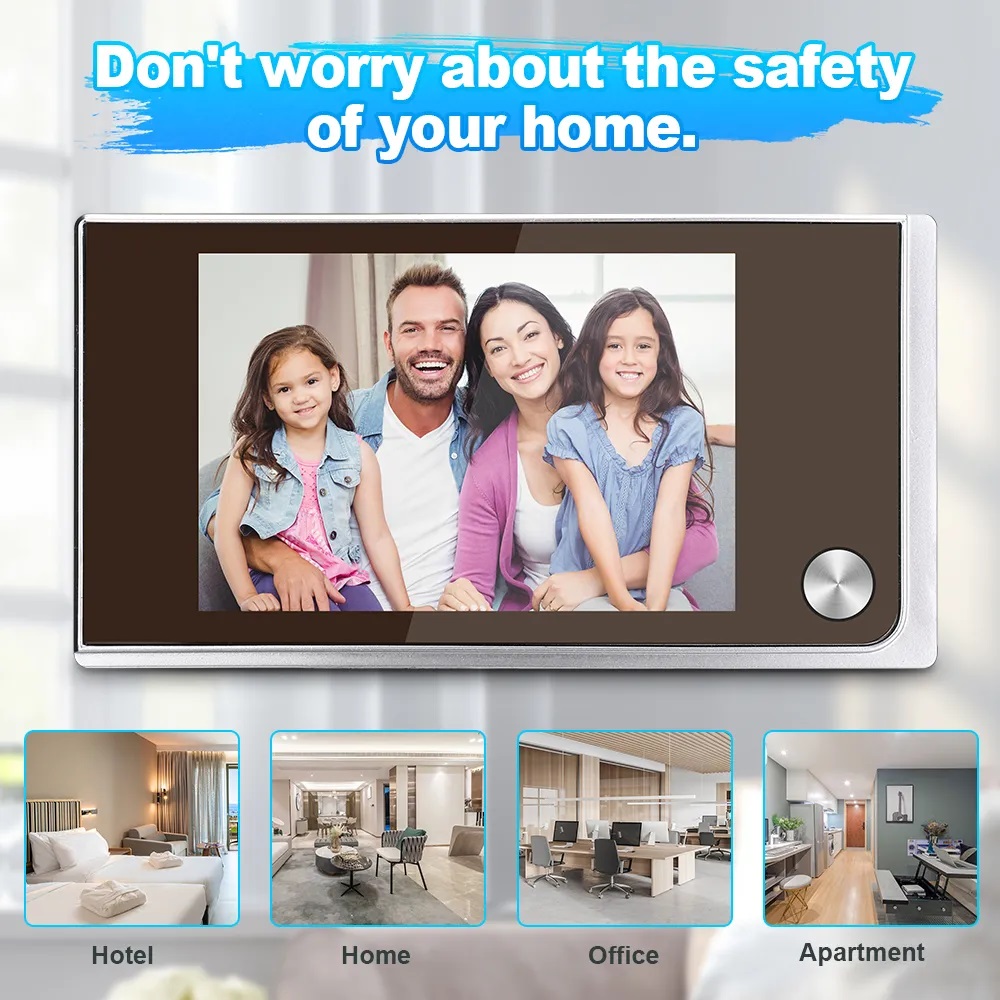 3.5 inch Camera Peephole Doorb - огляд і ціна Outdoor Power Monitor