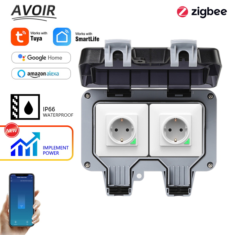 Avoir Tuya Zigbee Electrical S - огляд і ціна Outdoor Power Hub