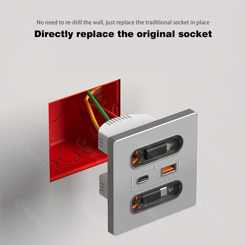 Anssin 12w Universal Wall Pane - огляд і ціна Outdoor Usb Power Strip