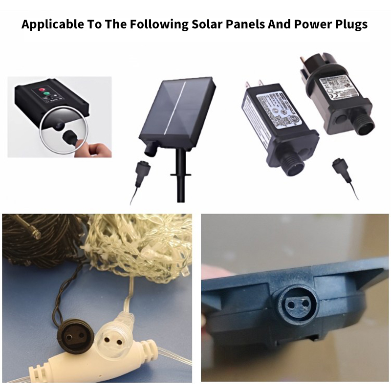 Outdoor 2Pin LED Connector wit - огляд і ціна Outdoor Power Hub