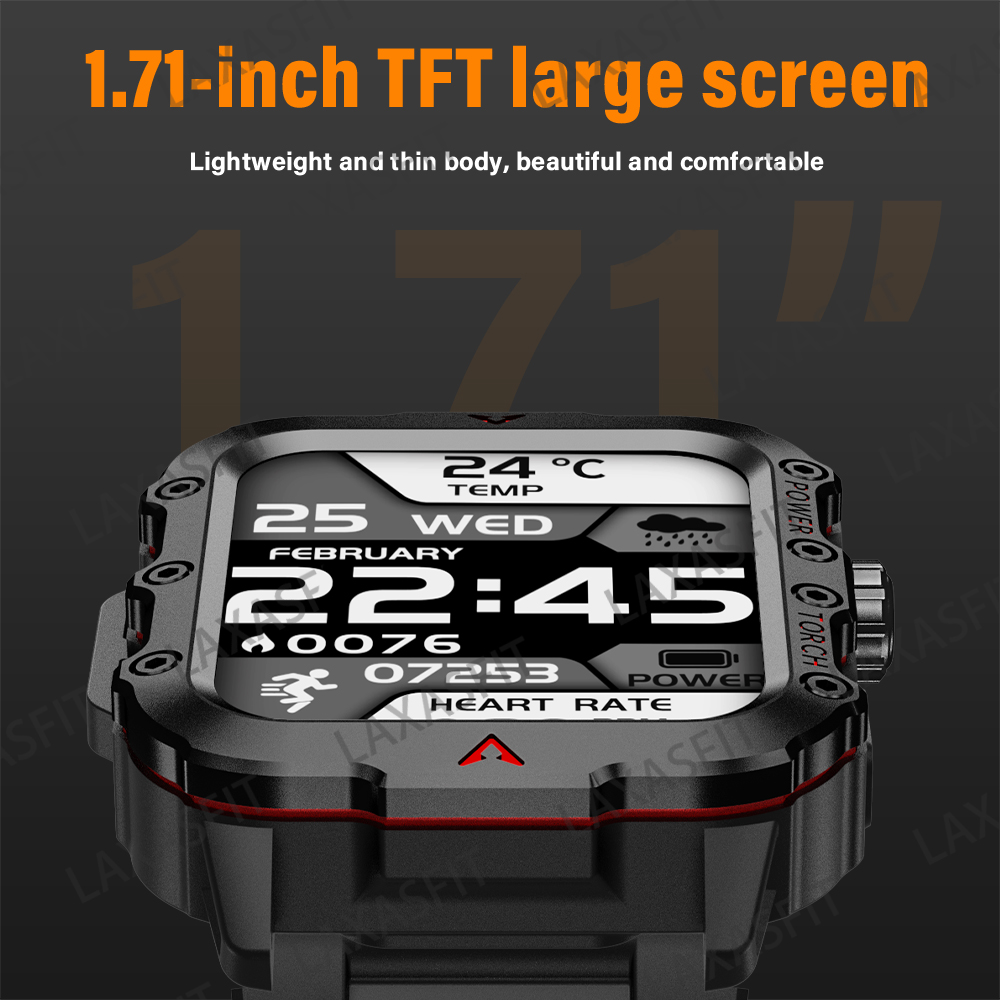 LAXASFIT New Smart Watch Bluet - огляд і ціна Outdoor Power Monitor