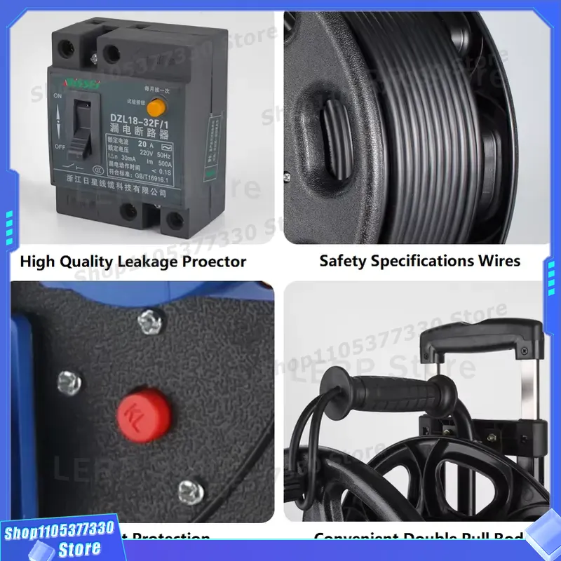 50m Heavy Duty Extension Lead  - огляд і ціна Quality Outdoor Power