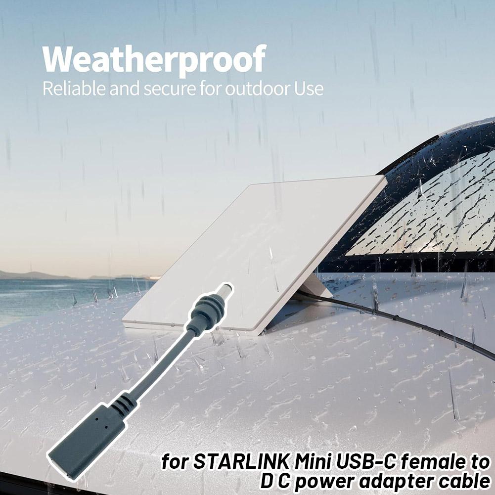 For STARLINK Mini USB-C Female - огляд і ціна Outdoor Power Adapter Usb C