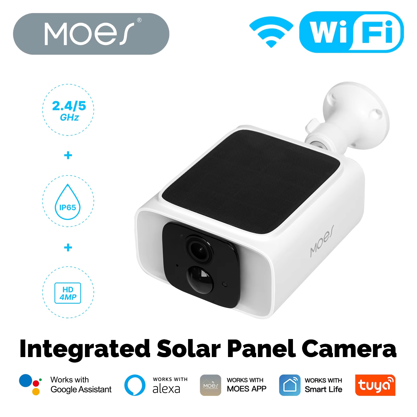 MOES Tuya Smart WiFi Solar Pow - огляд і ціна Outdoor Power Monitor